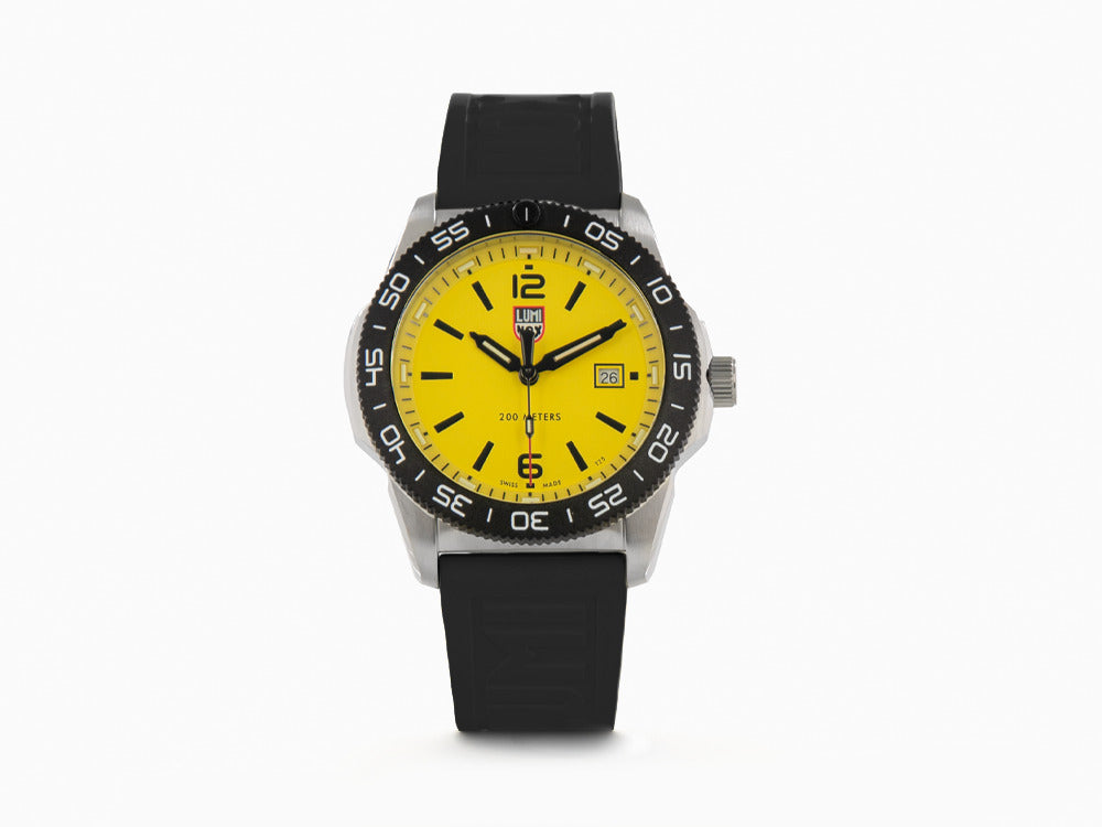 Montre à Quartz Luminox Sea Pacific Diver, Jaune, 44 mm, Jour, XS.3125.SET