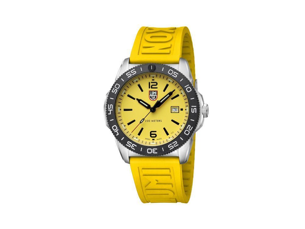 Montre à Quartz Luminox Sea Pacific Diver, Jaune, 44 mm, Jour, XS.3125.SET