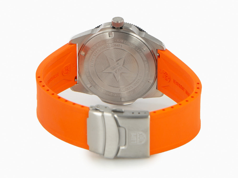 Montre à Quartz Luminox Sea Pacific Diver, Orange, 44 mm, Jour, 20 atm, XS.3129