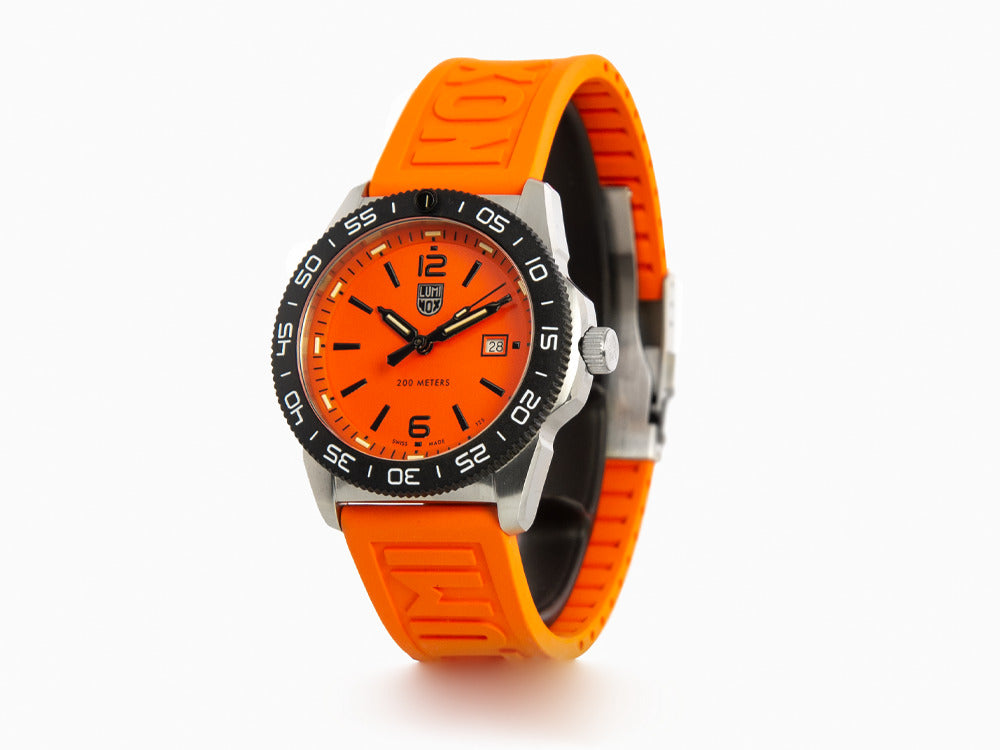 Montre à Quartz Luminox Sea Pacific Diver, Orange, 44 mm, Jour, 20 atm, XS.3129