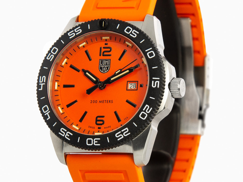 Montre à Quartz Luminox Sea Pacific Diver, Orange, 44 mm, Jour, 20 atm, XS.3129
