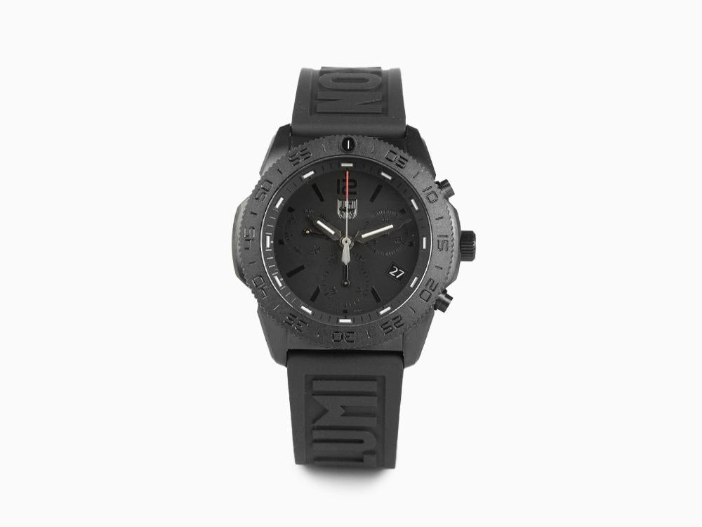 Montre à Quartz Luminox Sea Pacific Diver, Noir, 44 mm, Jour, 20 atm, XS.3141.BO