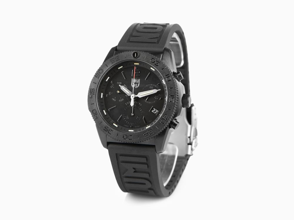 Montre à Quartz Luminox Sea Pacific Diver, Noir, 44 mm, Jour, 20 atm, XS.3141.BO