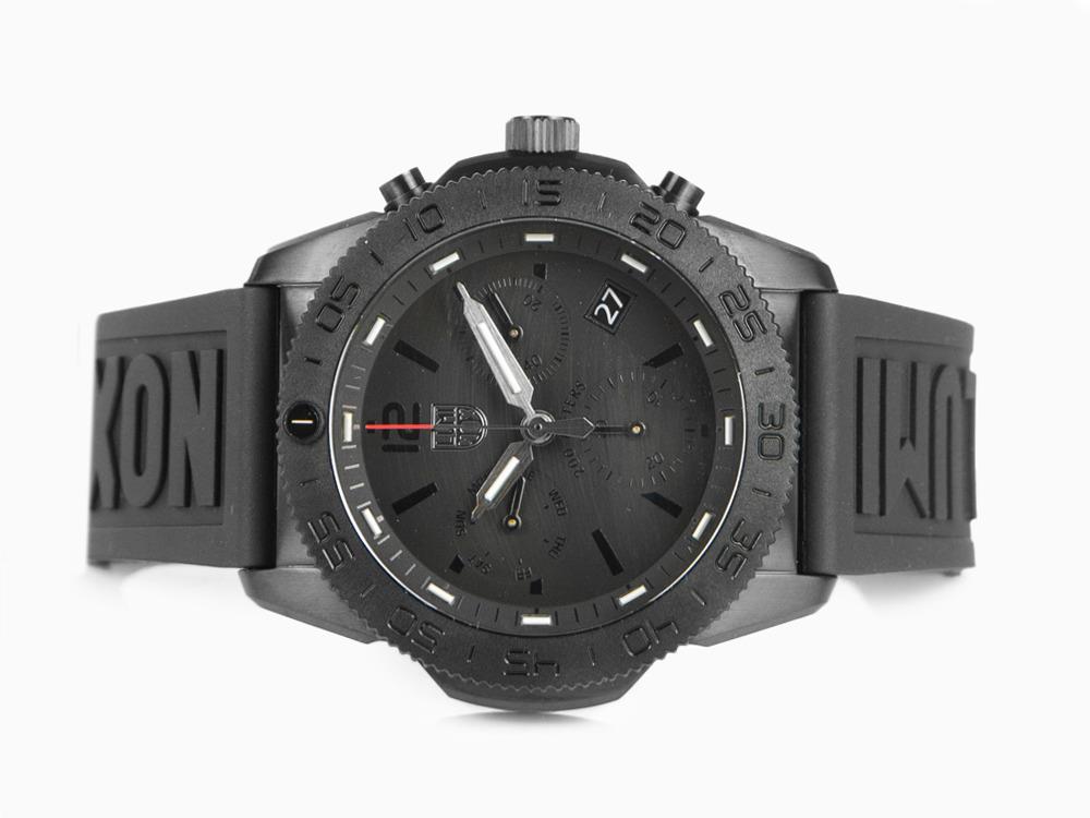 Montre à Quartz Luminox Sea Pacific Diver, Noir, 44 mm, Jour, 20 atm, XS.3141.BO