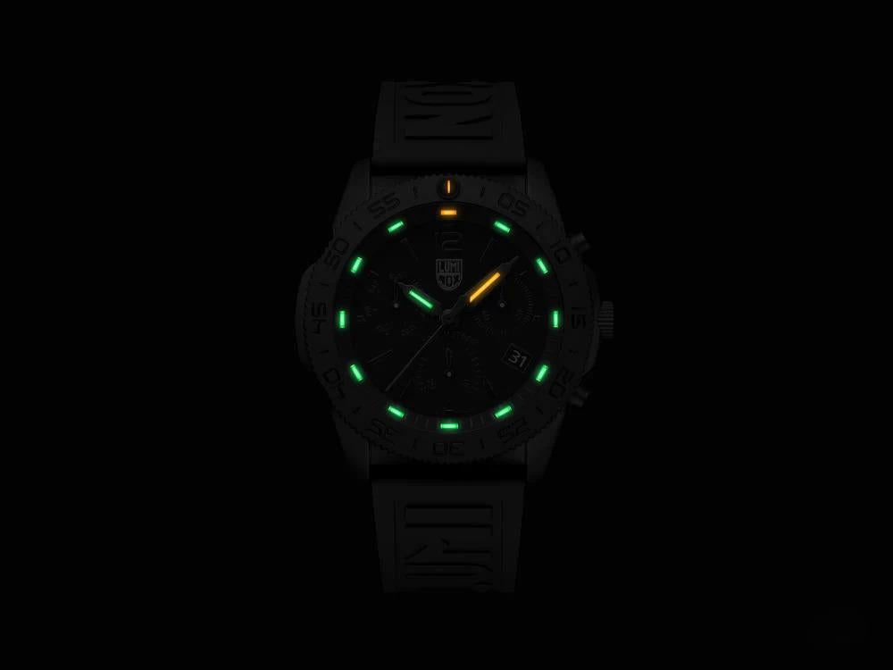 Montre à Quartz Luminox Sea Pacific Diver, Noir, 44 mm, Jour, 20 atm, XS.3141.BO