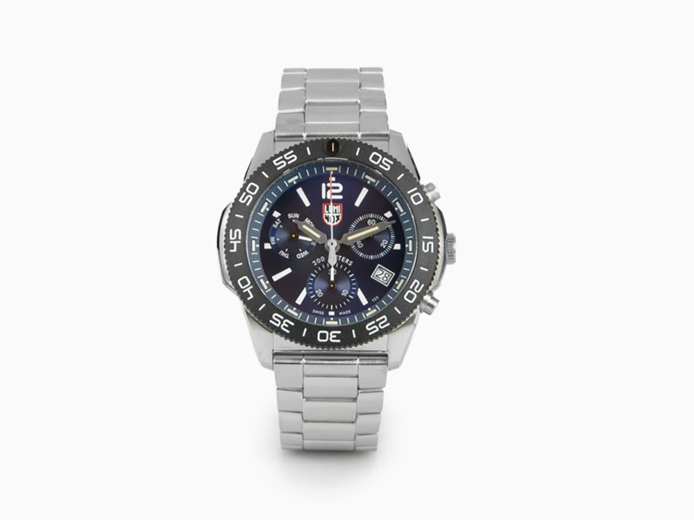 Montre à Quartz Luminox Pacific Diver, CARBONOX, Bleu, 44 mm, 20 atm, XS.3144