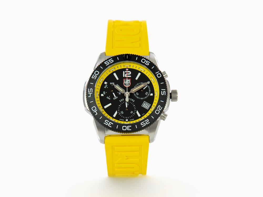 Montre à Quartz Luminox Pacific Diver, CARBONOX, Noir, 44 mm, 20 atm, XS.3145