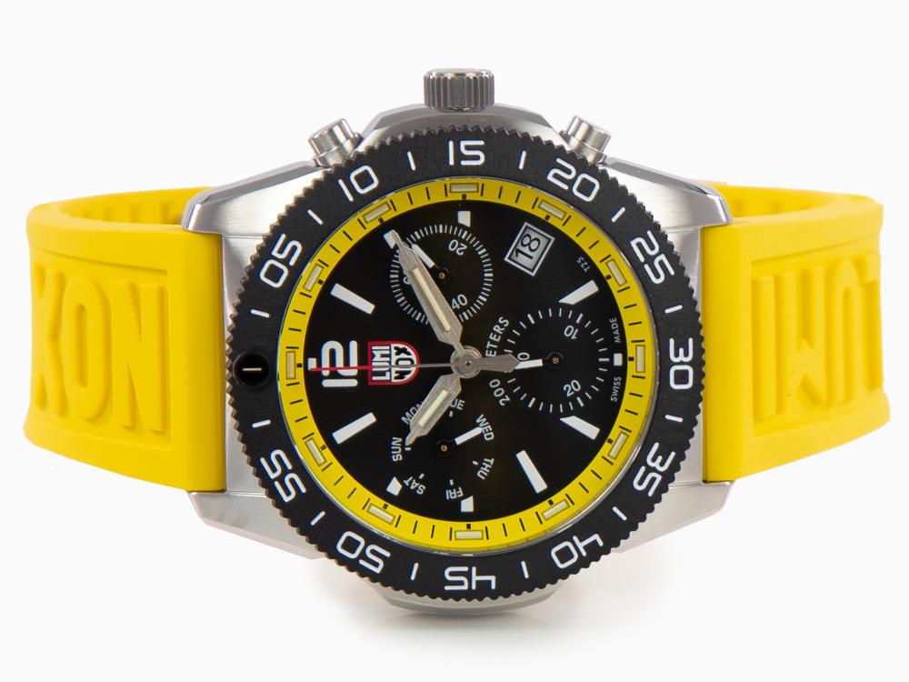 Montre à Quartz Luminox Pacific Diver, CARBONOX, Noir, 44 mm, 20 atm, XS.3145