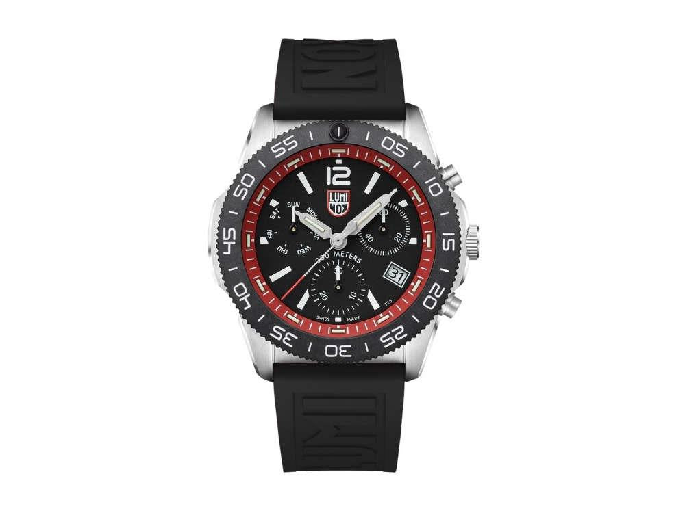 Montre à Quartz Luminox Pacific Diver, CARBONOX, Noir, 44 mm, 20 atm, XS.3155