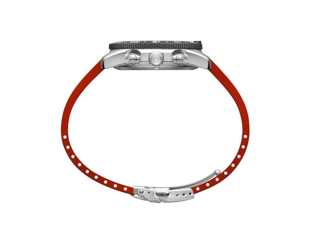 Montre à Quartz Luminox Pacific Diver, CARBONOX, Noir, 44 mm, 20 atm, XS.3155