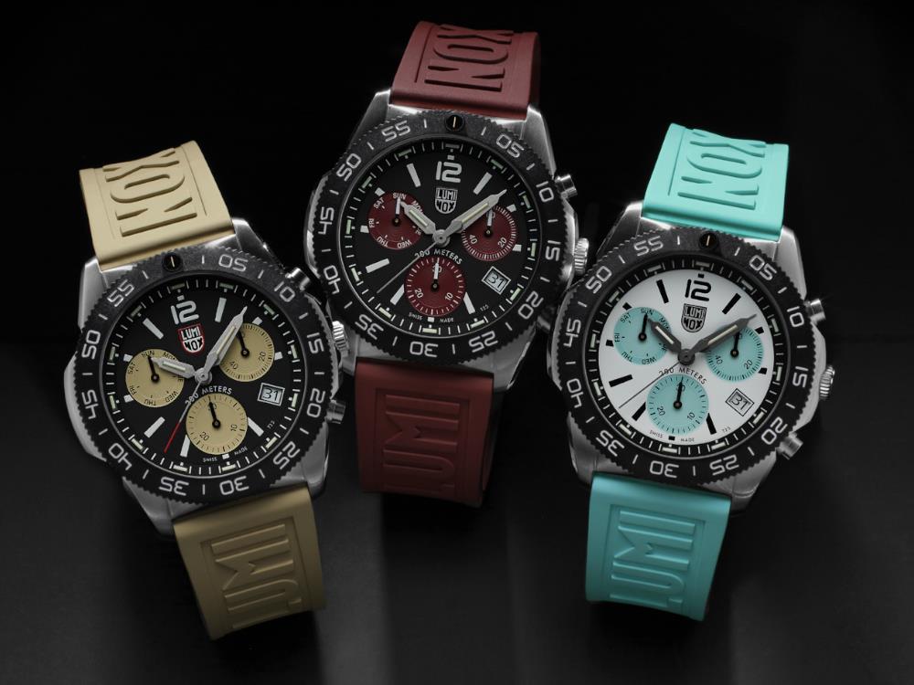 Montre à Quartz Luminox Sea Pacific Diver Chronograph 3140 Series LE, XS.3155.1