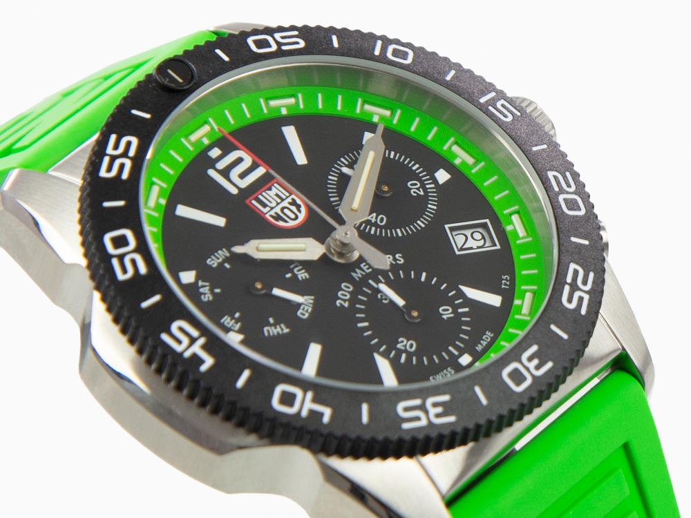 Montre à Quartz Luminox Pacific Diver, CARBONOX, Noir, 44 mm, XS.3157.NF