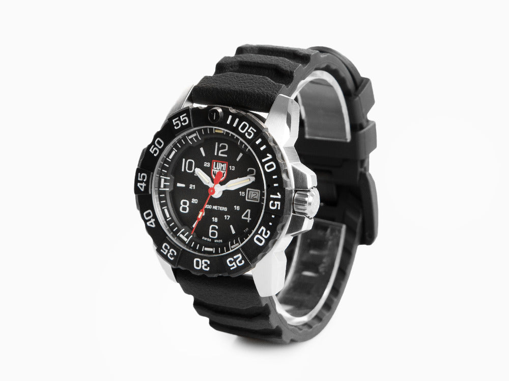 Montre à Quartz Luminox Navy Seal Steel 3250 Time Date Series, XS.3251.CB