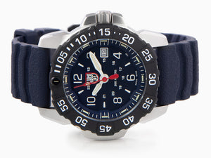 Montre à Quartz Luminox Navy Seal Steel 3250 Time Date Series, Bleu, XS.3253.CB