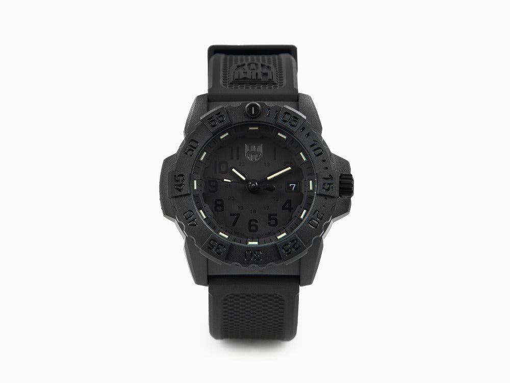 Montre à quartz Luminox Sea Navy Seal 3501.BO, Noir, Carbone, 45mm, 20 atm