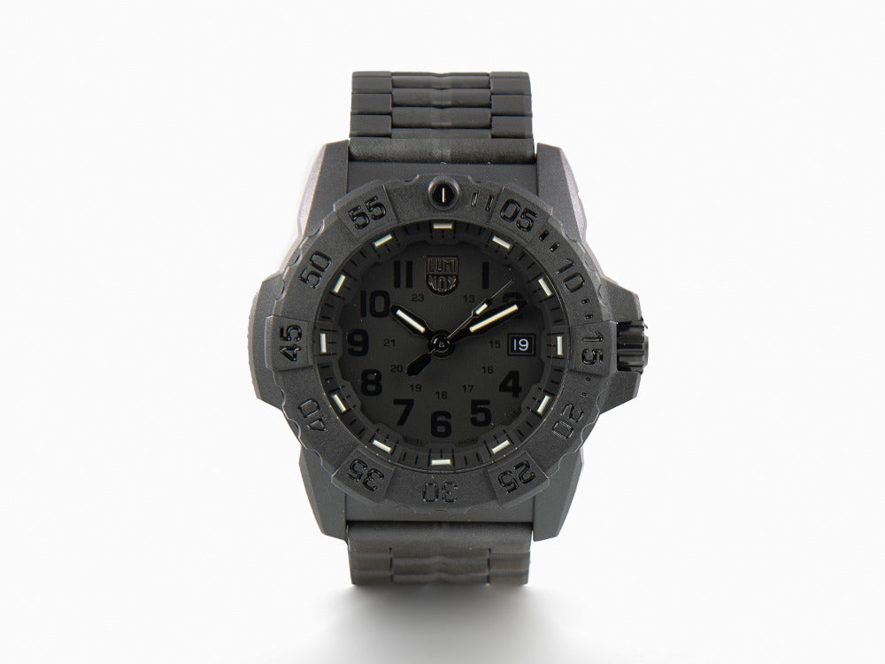 Montre à quartz Luminox Sea Navy Seal 3502.BO, Noir, Carbone, 45mm, 20 atm