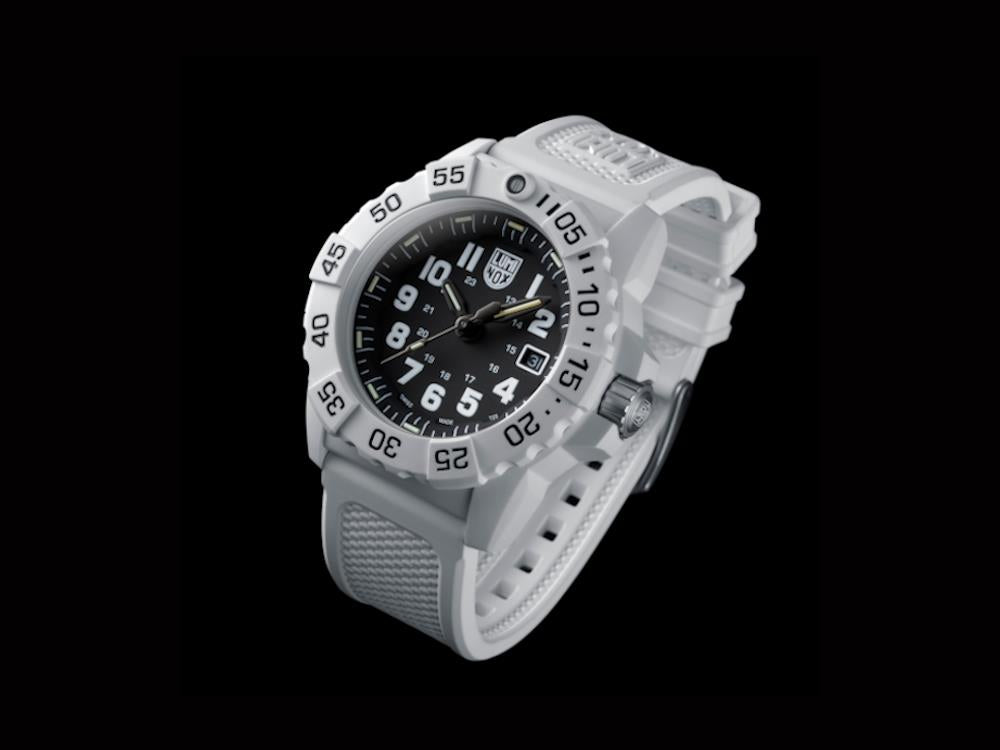 Montre à Quartz Luminox Sea Navy Seal Arctic Edition, Noir, 45 mm, XS.3507.WB