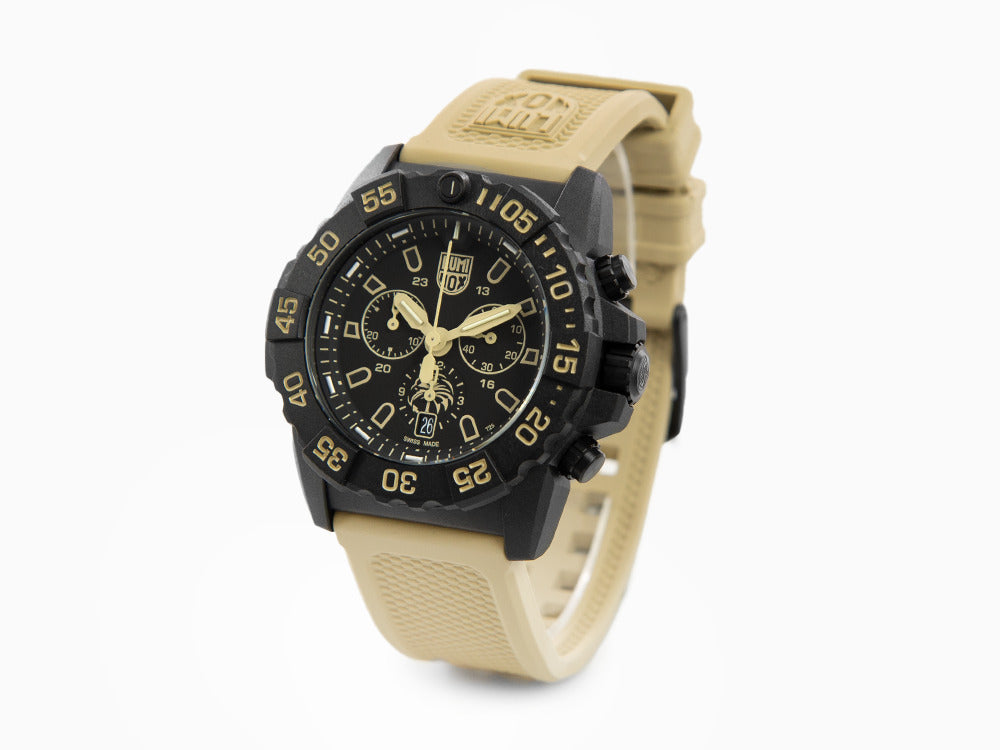 Montre à Quartz Luminox Sea Navy Seal Foundation 3580, Noir, XS.3590.NSF.SET
