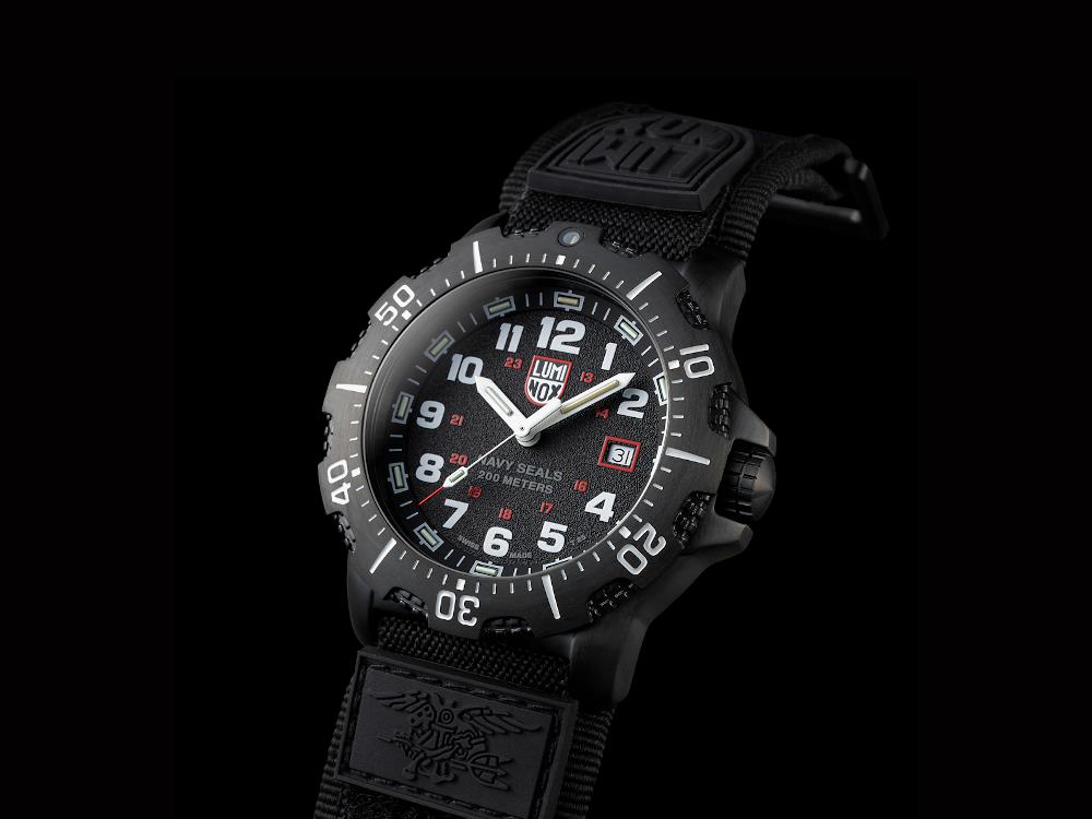 Montre à Quartz Luminox Sea Navy Seal 4230 Series, Noir, 45 mm, XS.4231.SET