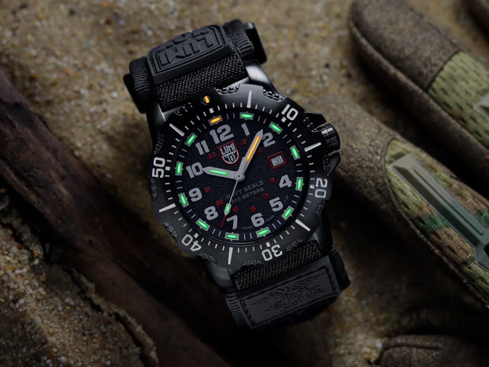 Montre à Quartz Luminox Sea Navy Seal 4230 Series, Noir, 45 mm, XS.4231.SET