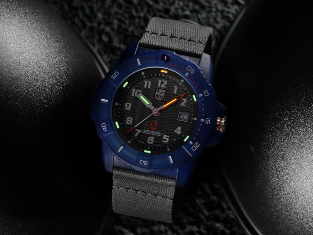 Montre à Quartz Luminox ECO 8900 Series #TIDE, Gris, 46 mm, 20 atm, XS.8902.ECO