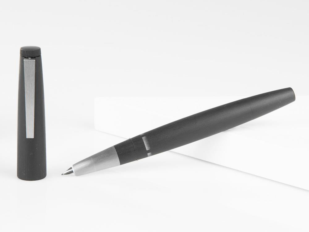 Stylo Plume Lamy 2000, Makrolon, Brossé mat, Noir, 1201351