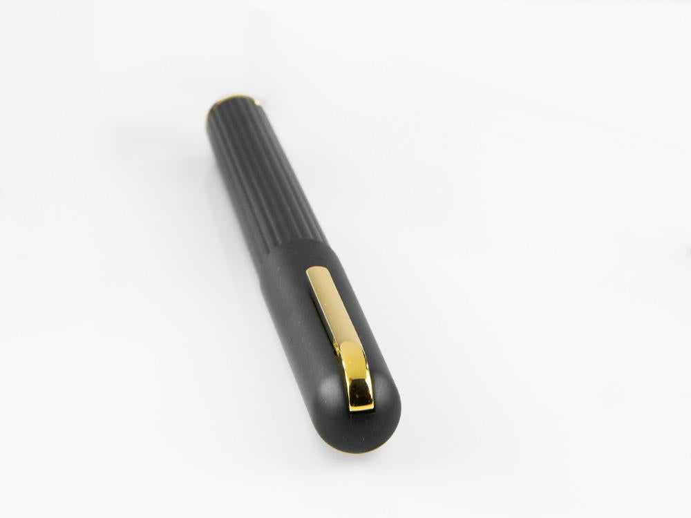 Stylo Plume Lamy Imporium, PVD, Noir, Guilloche, Attributs or, 1227928