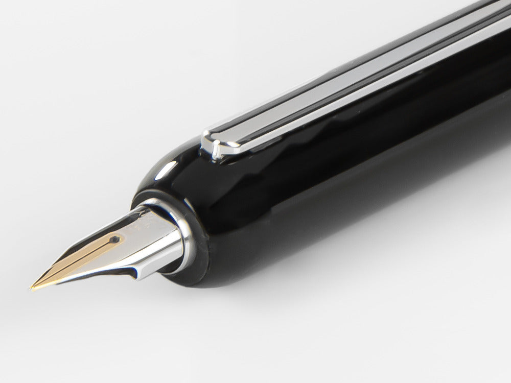 Stylo Plume Lamy Dialog 3 Pianoblack, Platiné, Noir, 1228083