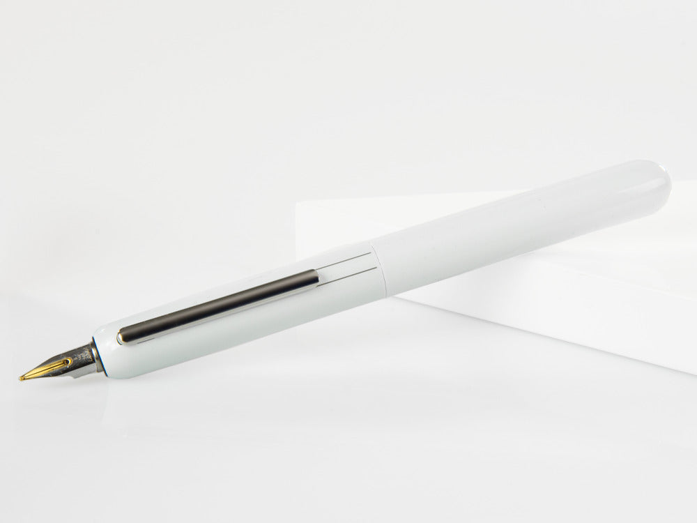 Stylo Plume Lamy Dialog 3 Pianowhite, Laque, Platiné, Blanc, 1228089