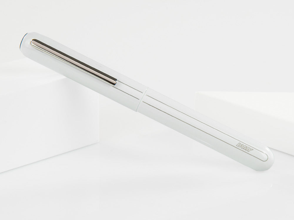Stylo Plume Lamy Dialog 3 Pianowhite, Laque, Platiné, Blanc, 1228089