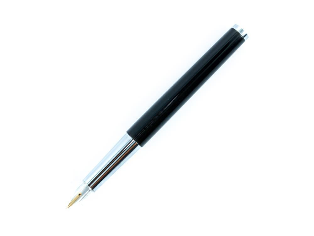 Stylo Plume Lamy Scala Pianoblack, Noir, Or 14k Platine