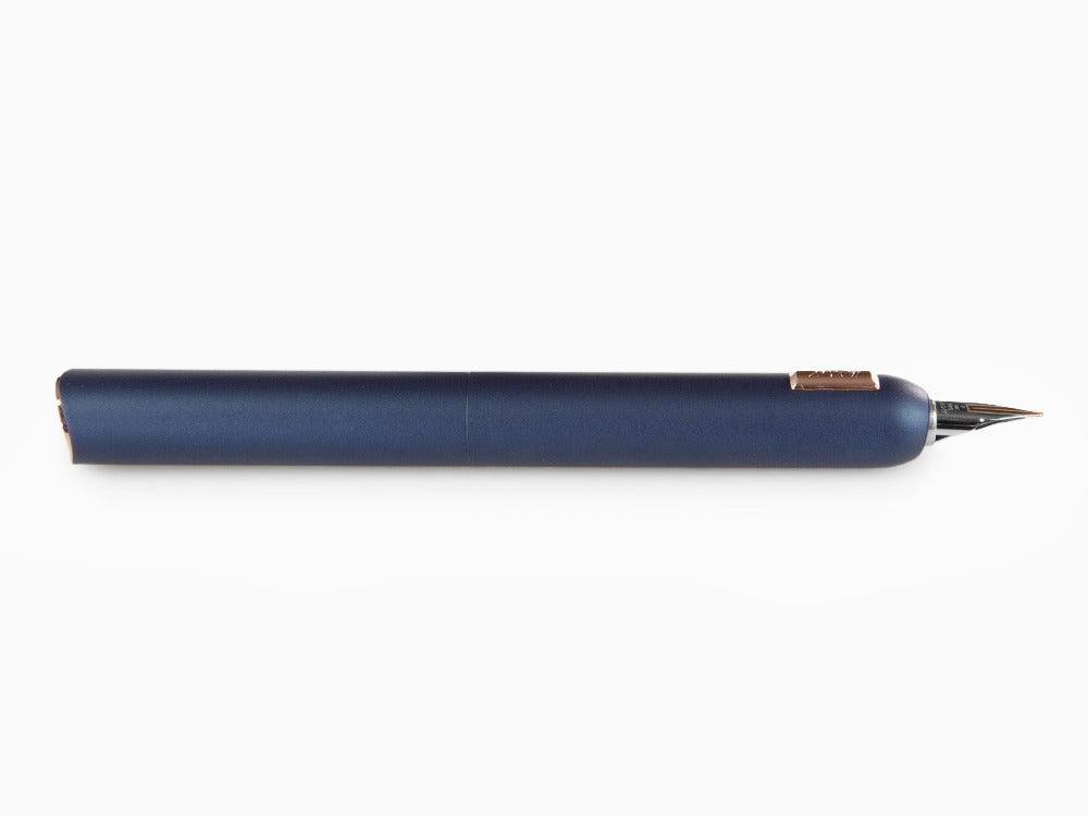 Stylo Plume Lamy Dialog CC, Laque, Or rose, Bleu, Mat, 1234402