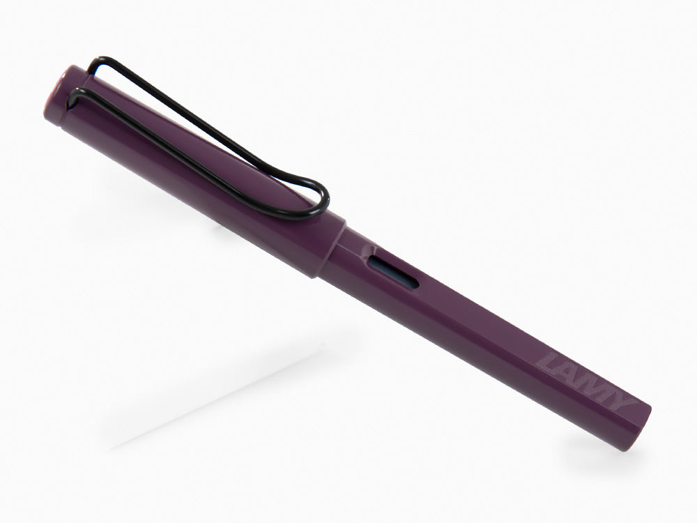 Stylo Plume Lamy Safari Violet Blackberry, Résine Noire, 1238385