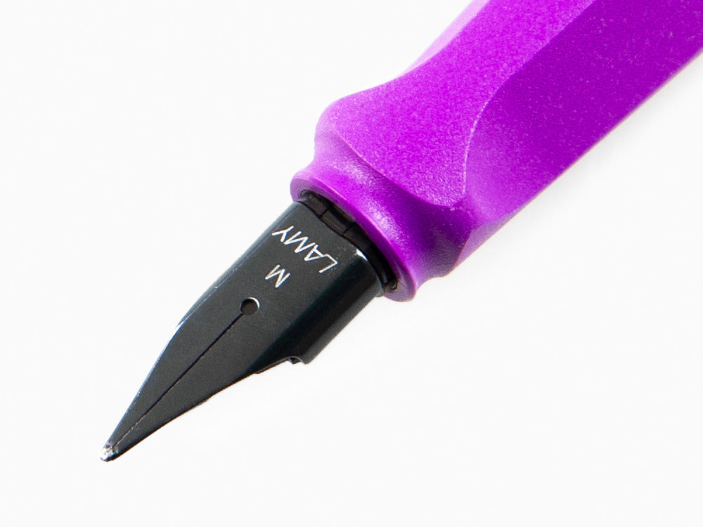 Stylo Plume Lamy Safari Violet Blackberry, Résine Noire, 1238385