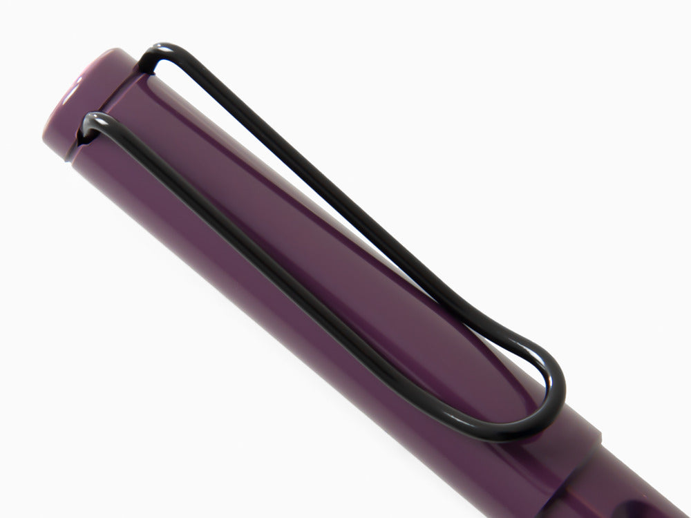 Stylo Plume Lamy Safari Violet Blackberry, Résine Noire, 1238385