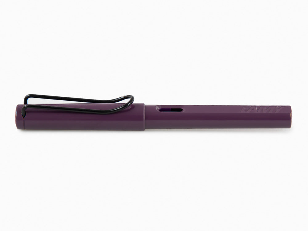 Stylo Plume Lamy Safari Violet Blackberry, Résine Noire, 1238385