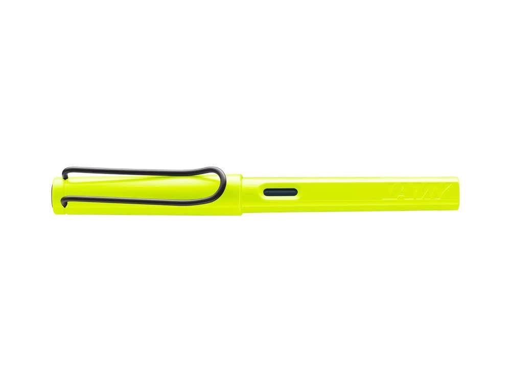 Stylo Plume Lamy Safari Neon Yellow, Édition spéciale, 1241854