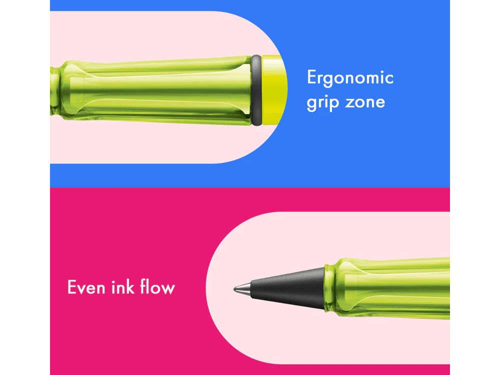 Roller Lamy Safari Neon Yellow, Édition spéciale, 1241857