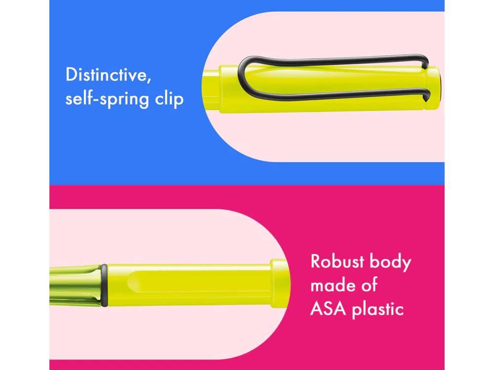 Roller Lamy Safari Neon Yellow, Édition spéciale, 1241857