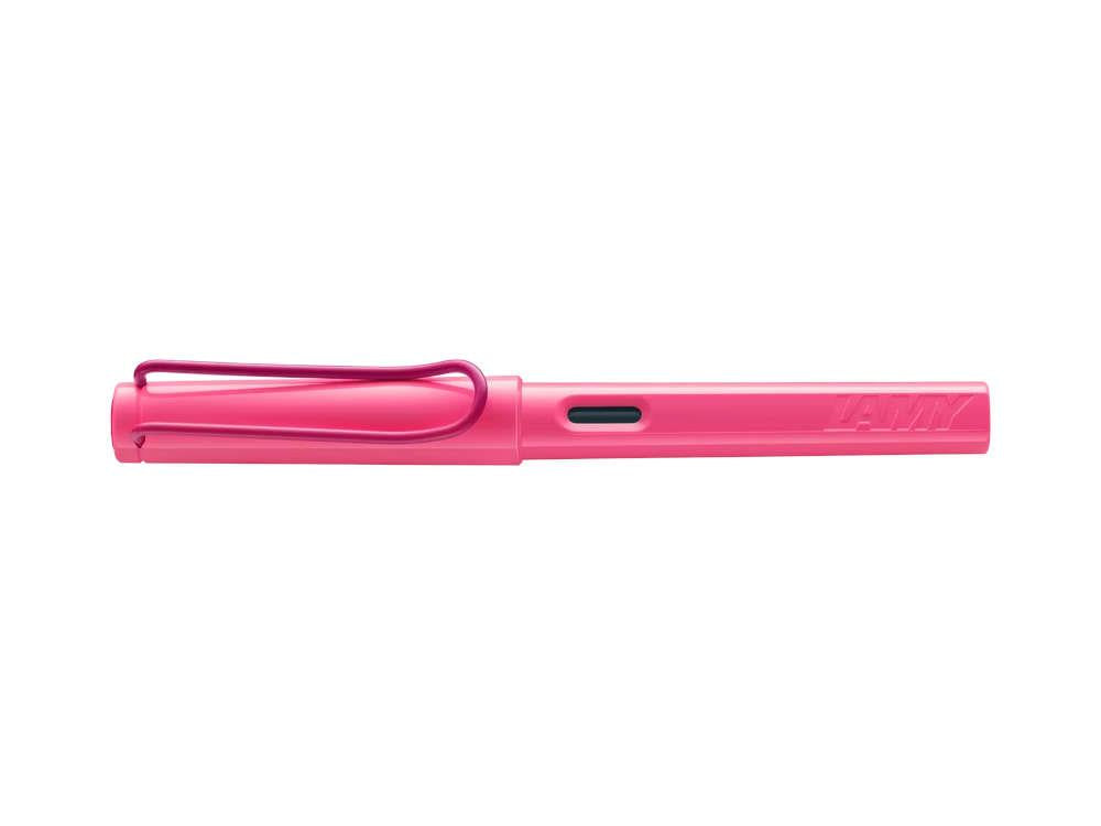 Stylo Plume Lamy Safari Neon Pink, Édition spéciale, 1241892