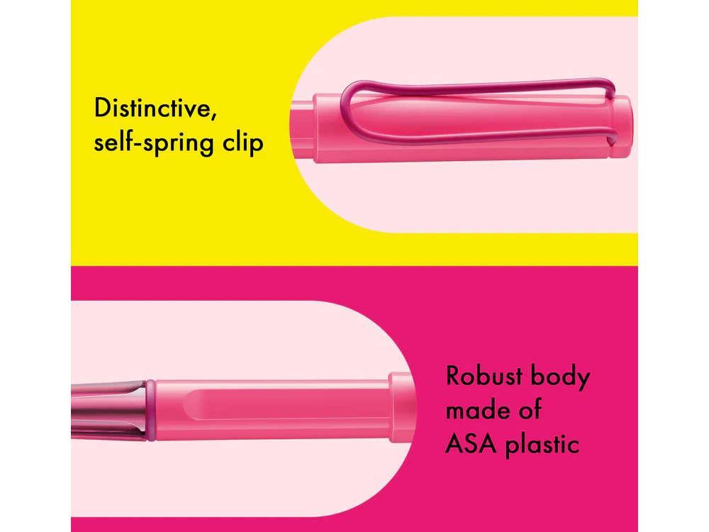 Roller Lamy Safari Neon Pink, Édition spéciale, 1241907