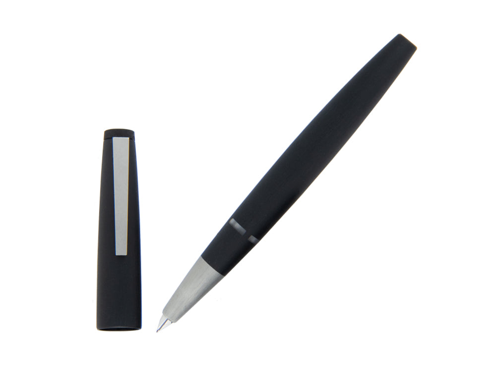 Stylo Plume Lamy 2000, Makrolon, Brossé mat, Noir, 1201351