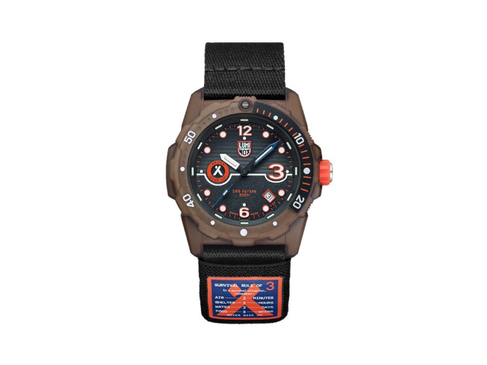 Montre à Quartz Luminox Bear Grylls Survival 3720 Series, 42 mm, LX.3721.ECO