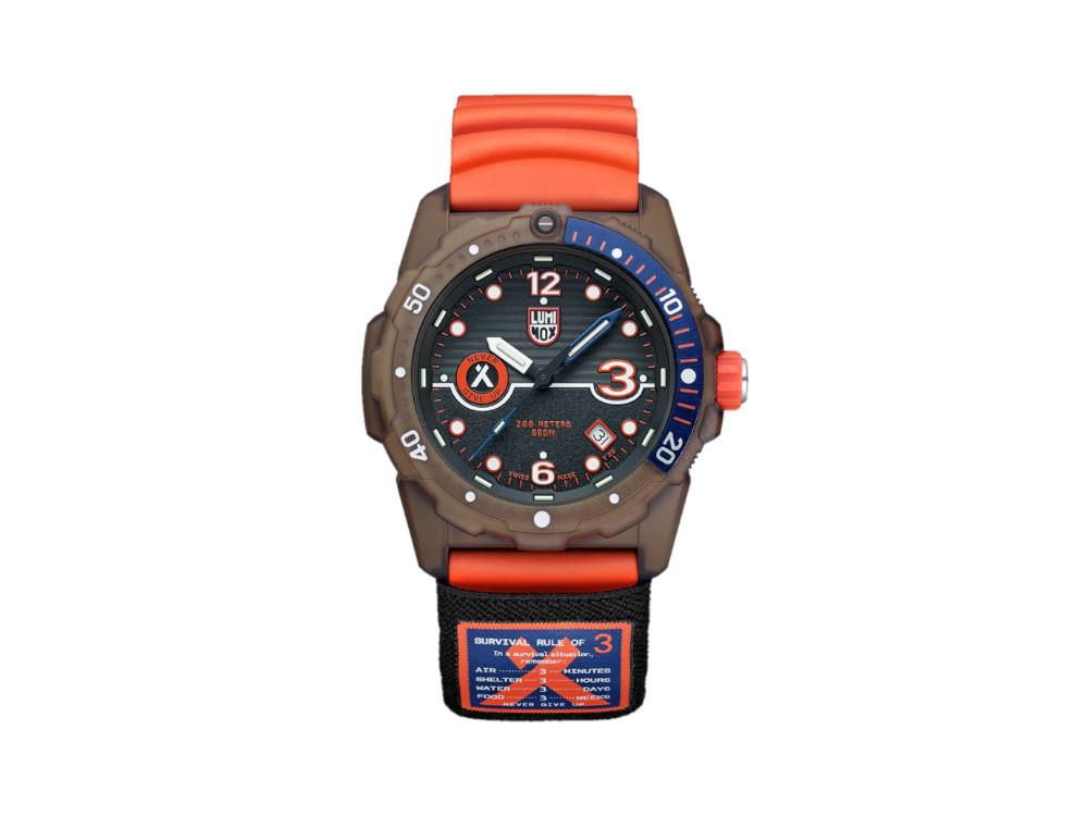 Montre à Quartz Luminox Bear Grylls Survival 3720 Series, 42 mm, LX.3729.ECO