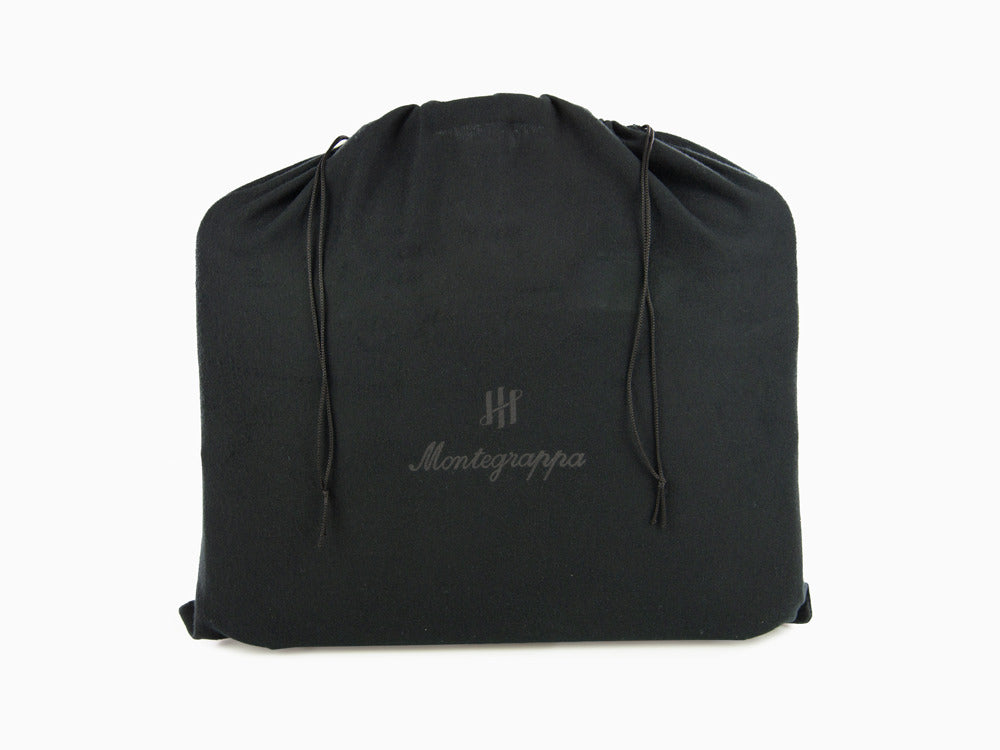 Porte documents Montegrappa Laptop Bag Signet Series, Cuir, Noir, IC00LB03