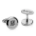 Boutons de Manchette Montegrappa Classico Ambigram, Acier inoxidable, IDA1CLSS