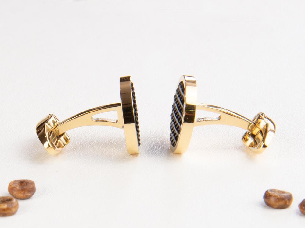 Boutons de Manchette Montegrappa Clou, Acier inoxidable, IDCPCLYB