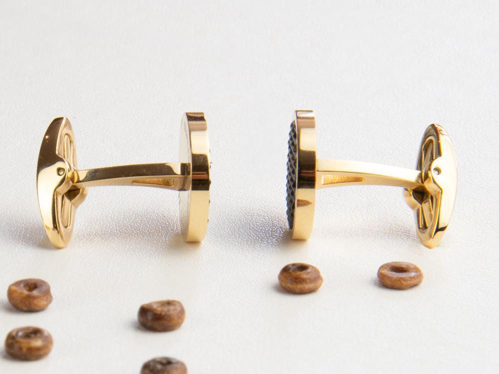 Boutons de Manchette Montegrappa Clou, Acier inoxidable, IDCPCLYB