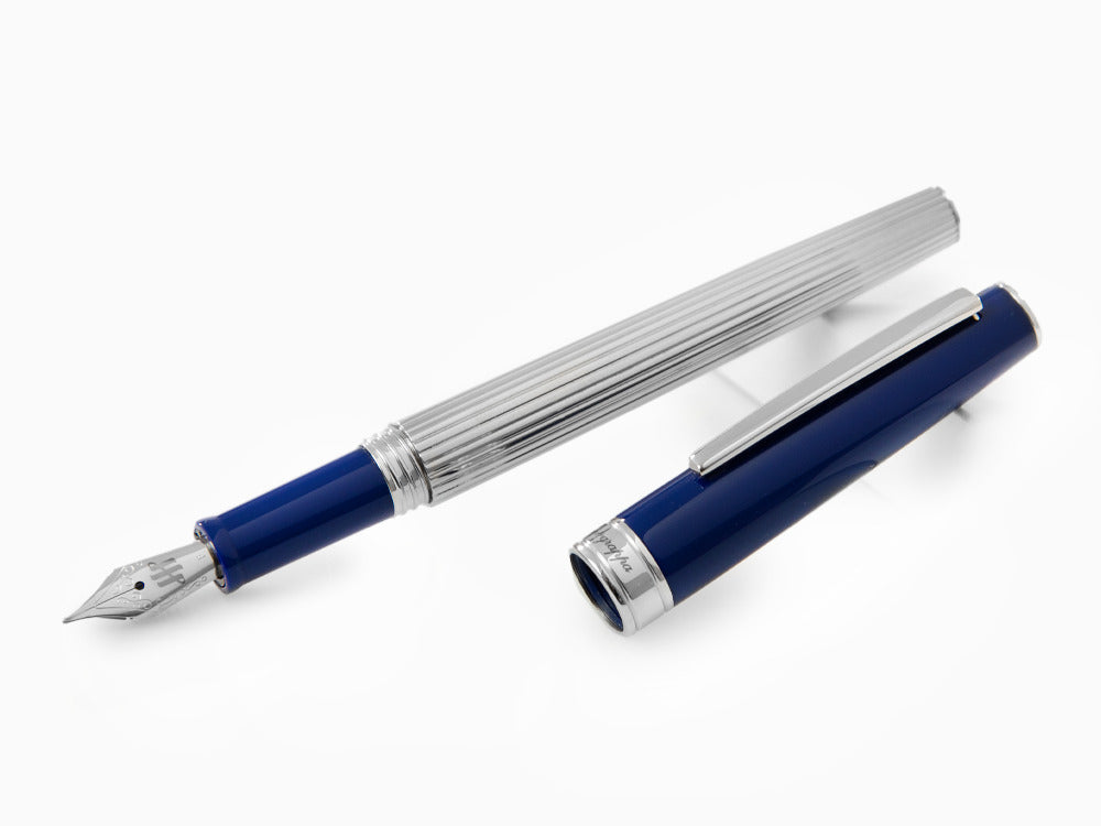 Stylo Plume Montegrappa Armonia Duetto, Résine, Bleu, ISA1M-AD