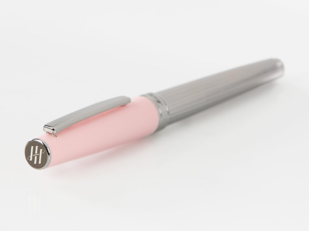 Roller Montegrappa Armonia Duetto, Stahl, Rose, ISA1MRAS